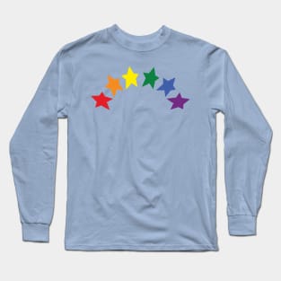 Pride Star Rainbow Long Sleeve T-Shirt